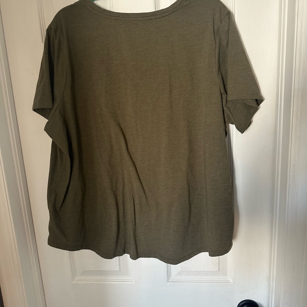 Olive Green Women's Top